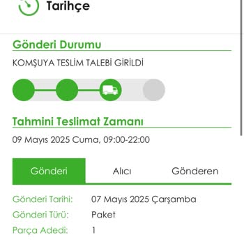 Teslimat Gecikmesi Ve Bilgilendirme Eksikliğiyle Hayal Kırıklığı Yaratan Kargo Deneyimi