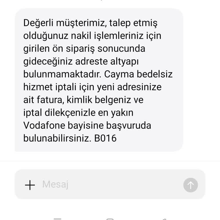 Taşındığım Yerde Altyapı Yokken Cayma Bedeli Fatura Edildi Kimse Yardımcı Olmadı