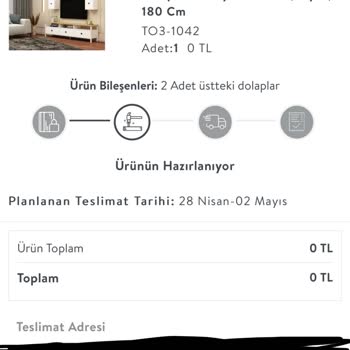 Eksik Gelen Dolaplar Teslim Edilmiyor Müşteri Hizmetleri Çözüm Sunmuyor