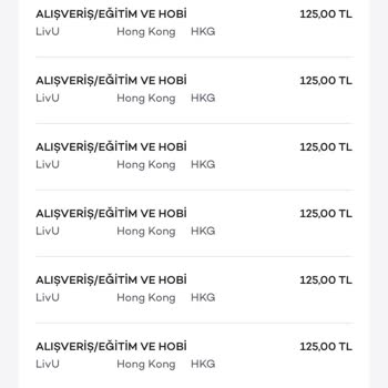 Gece Saatlerinde Hesabımdan Yabancı Ülkeye İzinsiz Harcama Yapıldı