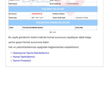 Teslim Edilmediği Halde Kargom Teslim Görünüyor!