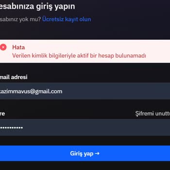 Hesabıma Erişemiyorum, Şifre Kurtarma Maili Gelmiyor