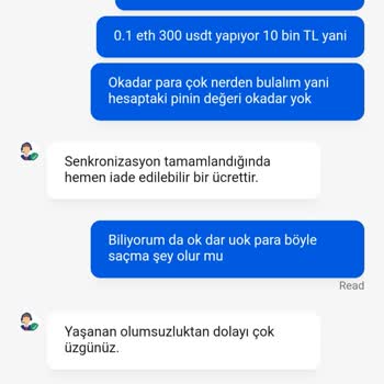 OKX TR Borsasında Senkronizasyon Hatası Ve Haksız Para Talebi