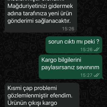 Tekrar Gönderilen Filamentte Aynı Sorunla Karşılaştım