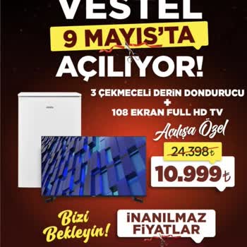 Vestel Mağaza Açılışında Gerçekleşmeyen Kampanya Ve Fiyat Farkı