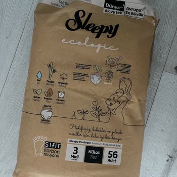 Sleepy Ecologic Bebek Bezlerinde Yırtık Ve Parça Dökülmesi Şoku