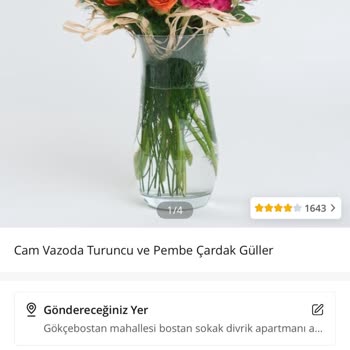 Aldığım Çiçekle Gönderilen Çiçek Arasında Büyük Fark Var Müşteri Hizmetlerine Ulaşamıyorum