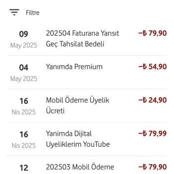 Vodafone'un Geç Tahsilat Bedeli Uygulaması Müşteriyi Mağdur Ediyor