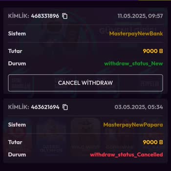 Casinotürk Kazancım Ödenmiyor, Destek Yok