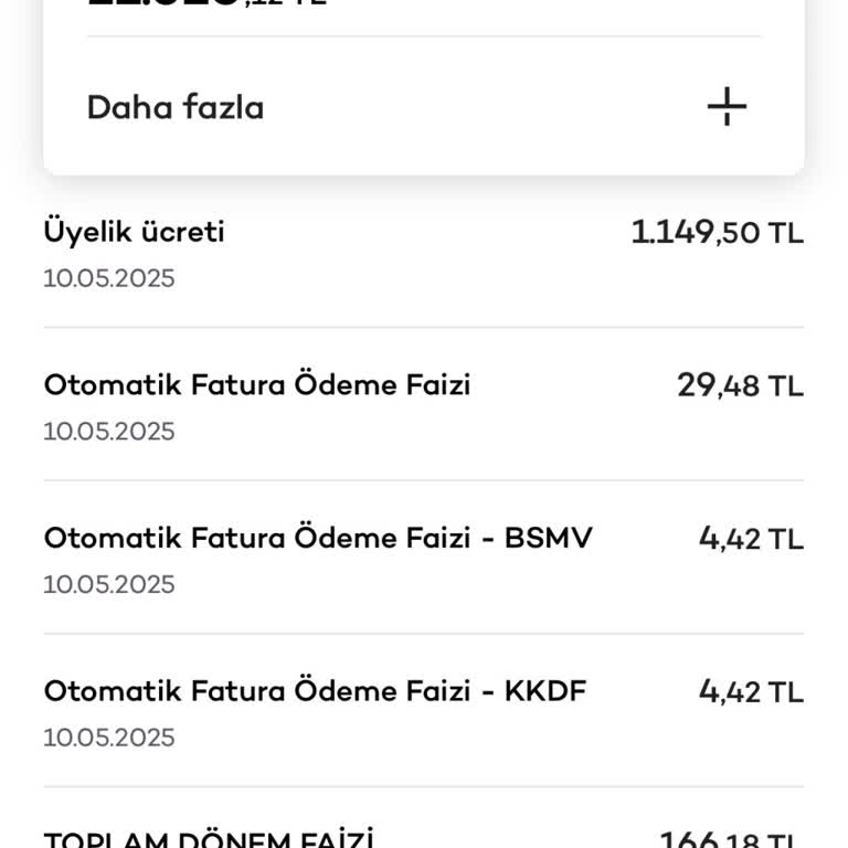 Akbank Axess Platinum Kartıma Haksız Üyelik Ücreti Yansıtılması Ve İade Talebim