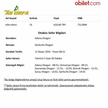 Şanlıurfa Otobüs Firmasında Gecikme Ve Personel İlgisizliği