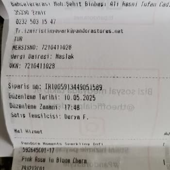 Pandora'da İade Hakkım Red Edildi, Mağduriyet Yaşıyorum