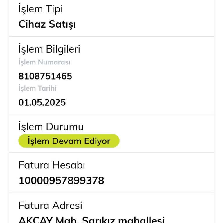 Cihaz Teslim Edilmeden Fatura Yansıtıldı, Kimse Yardımcı Olmuyor