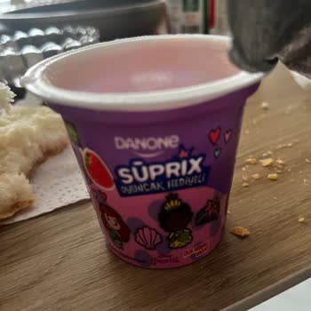 Eksik Dolumlu Danone Süprix Yoğurt Kutusu Sorunu