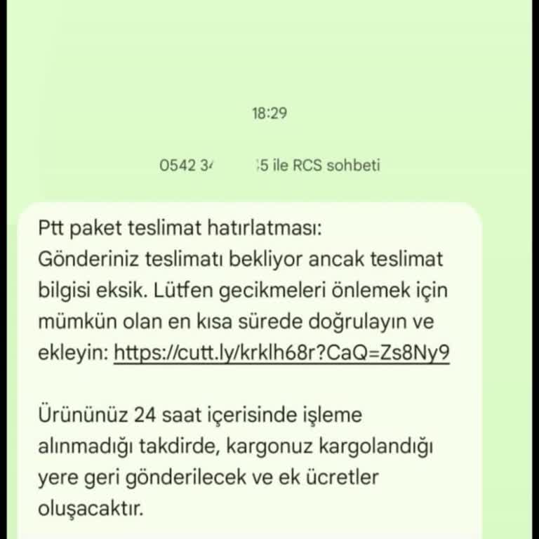 Numaram Kullanılarak Sahte RCS Mesajları Gönderiliyor!
