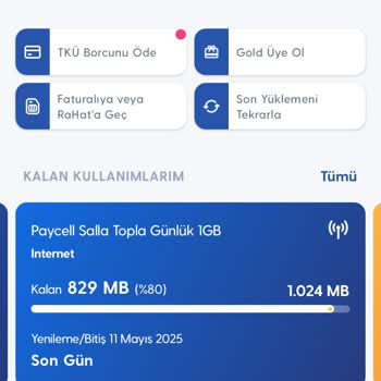 Salla Kazan Hediyelerim İnternet Paketimden Düşüyor