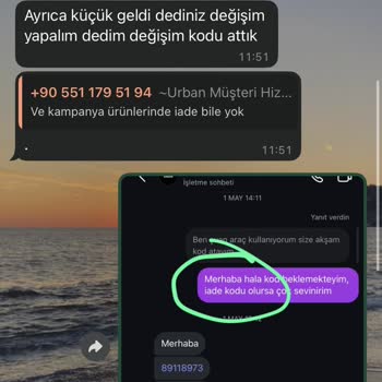 İade Sürecinde İletişimsizlik Ve Yanlış Ürün Gönderimi Şikayeti