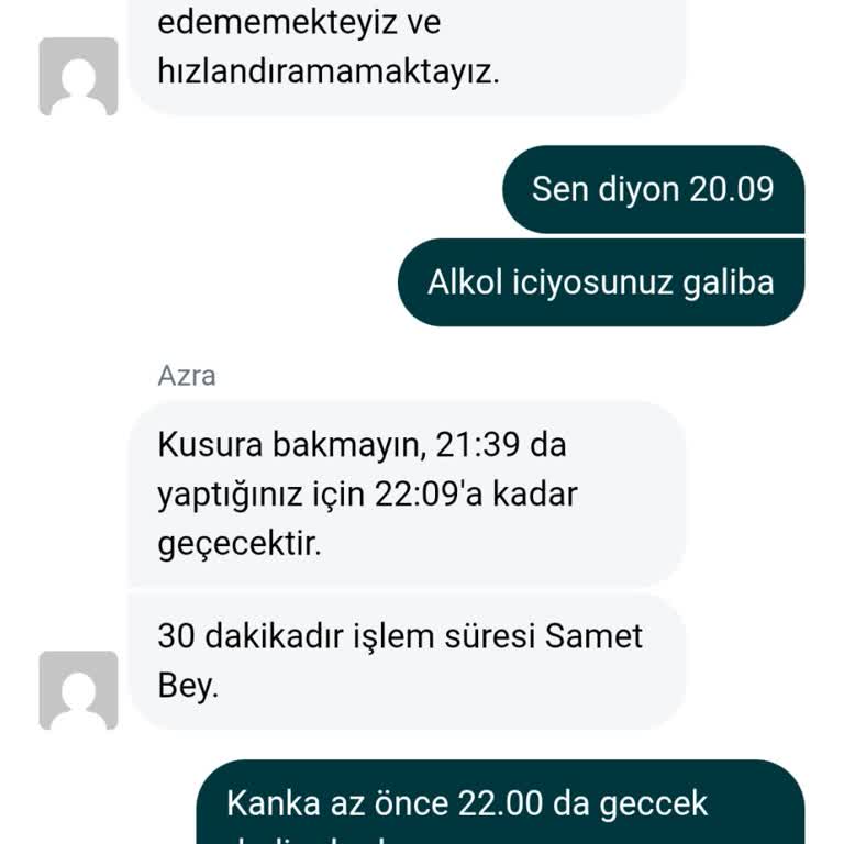 Para Yatırma İşlemim 15 Saattir Hesabıma Geçmedi