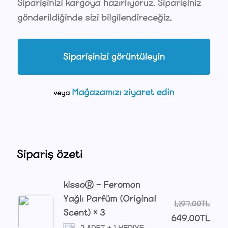 Sipariş Sonrası Ürün Gönderilmedi, Site Kapandı Ve Mağdur Edildim