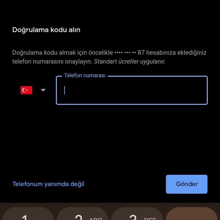 Gmail Hesabına Erişimde Doğrulama Döngüsü Ve Hesap Kurtarma Sorunu