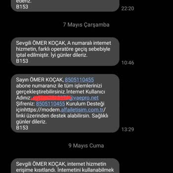 Yanlış İşlem Ve Eksik Bilgiyle İnternetim Haksızca Kısıtlandı