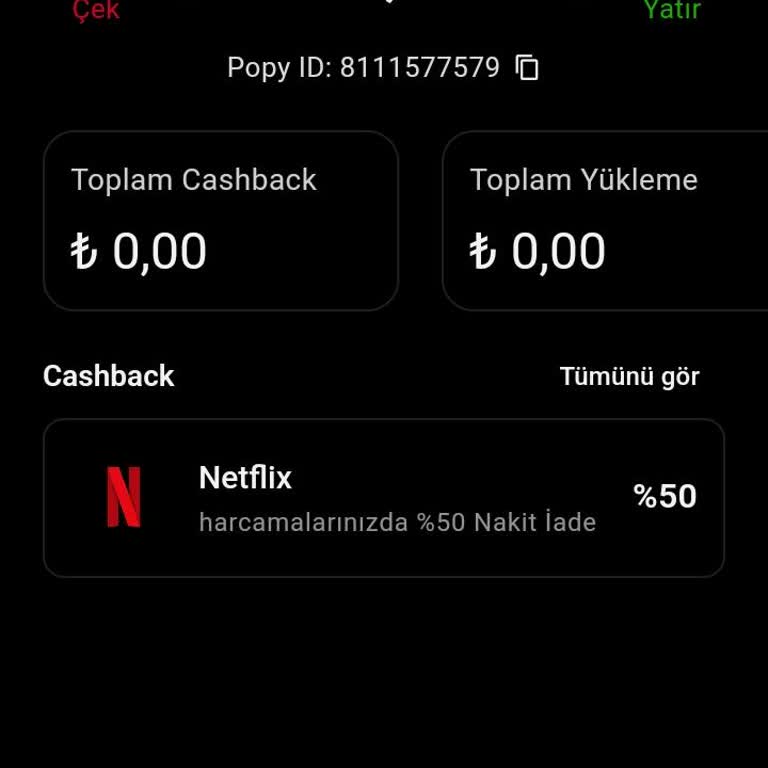 NFC İle Yükselttim, Cashback Hala Yok!