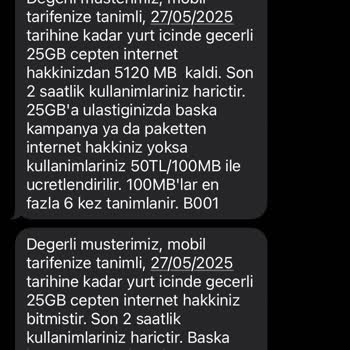 Bir Saatte 15 GB İnternetin Aniden Tükenmesi Ve Yüksek Fatura Şoku