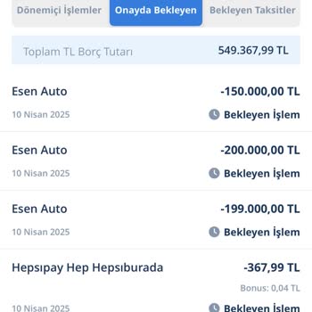 Bilgim Dışında Yapılan Yüksek Tutarli Harcamalar Kartıma Yansıtıldı