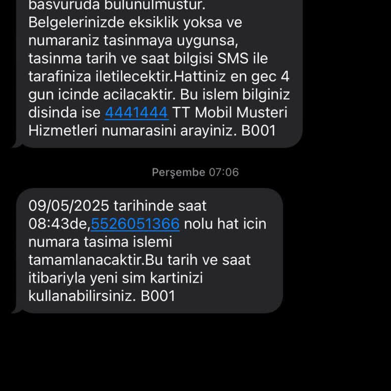 Numara Taşıma Sonrası Hattım Aktif Olmadı İletişim Hakkım Engelleniyor