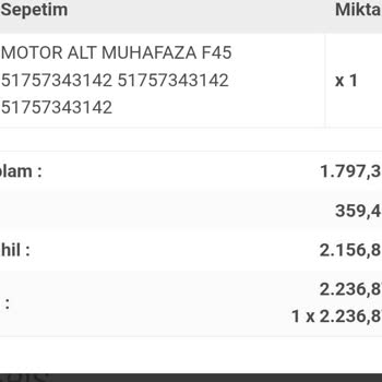 Sipariş İptali Sonrası Fiyat Artışı Ve Stok Sorunu