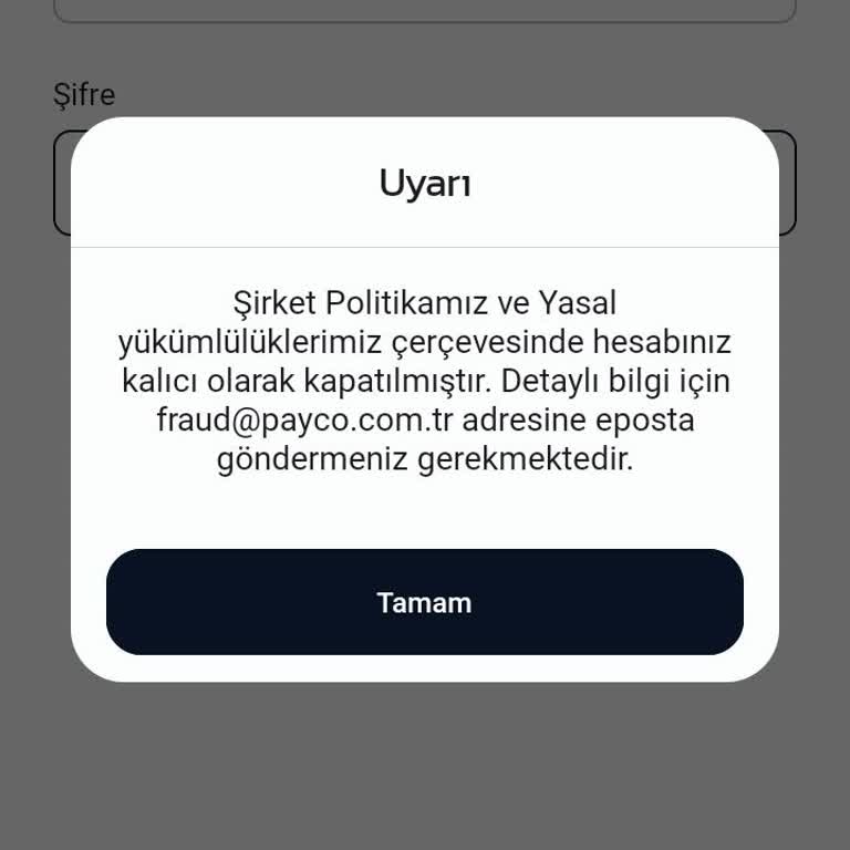 Payco Hesap Kapatma Ve Müşteri Hizmetleri Sorunu