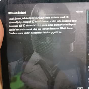 PUBG Mobile'da Fazladan UC Kesintisi Ve Haksız İşlem