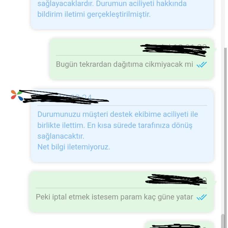 Anneler Günü Hediyesi Zamanında Teslim Edilmedi, Müşteri Hizmetleri Yetersiz
