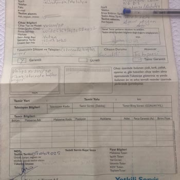 Servis Sonrası Robot Süpürge Arızası Ve Yüksek Ücret Talebi