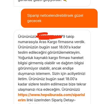 Hepsijet İle Kapında Vaadiyle Sipariş Verdim Ürünüm Anneler Gününe Yetişmedi