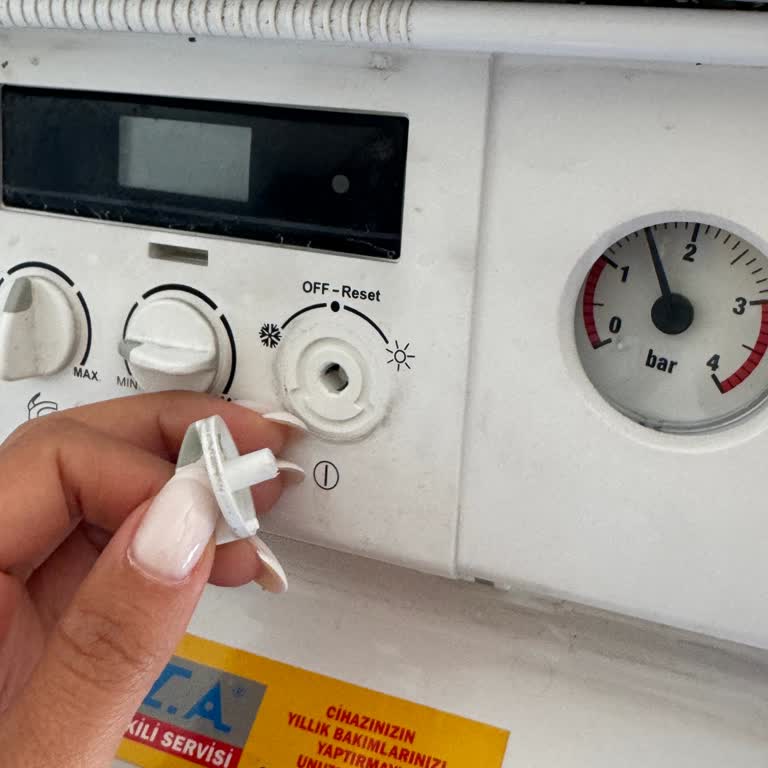 ECA Kombi Açma Kapama Düğmesi Tekrar Kırıldı Ücretsiz Değişim Talebi