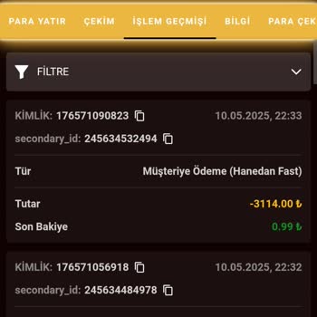 Sebepsiz Yere 3114 TL Bakiyem Sıfırlandı