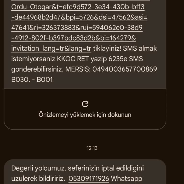 Sebepsiz Bilet İptaliyle Mağdur Edildim