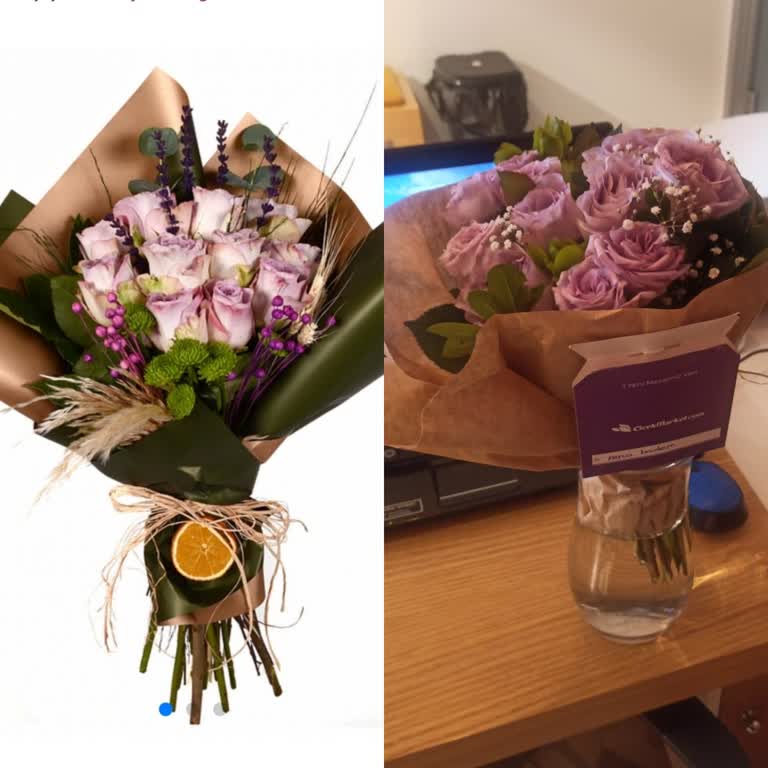 Gönderilen Çiçek Ürününde Büyük Farklılık