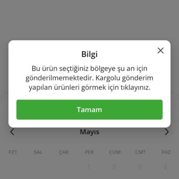 Anneler Günü Hediyesi İçin Sipariş Veremiyorum, Teslimat Yapılamıyor