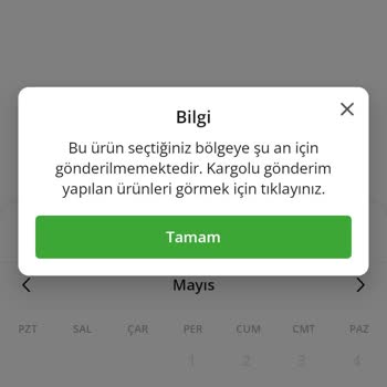 Anneler Günü Hediyesi İçin Sipariş Veremiyorum, Teslimat Yapılamıyor