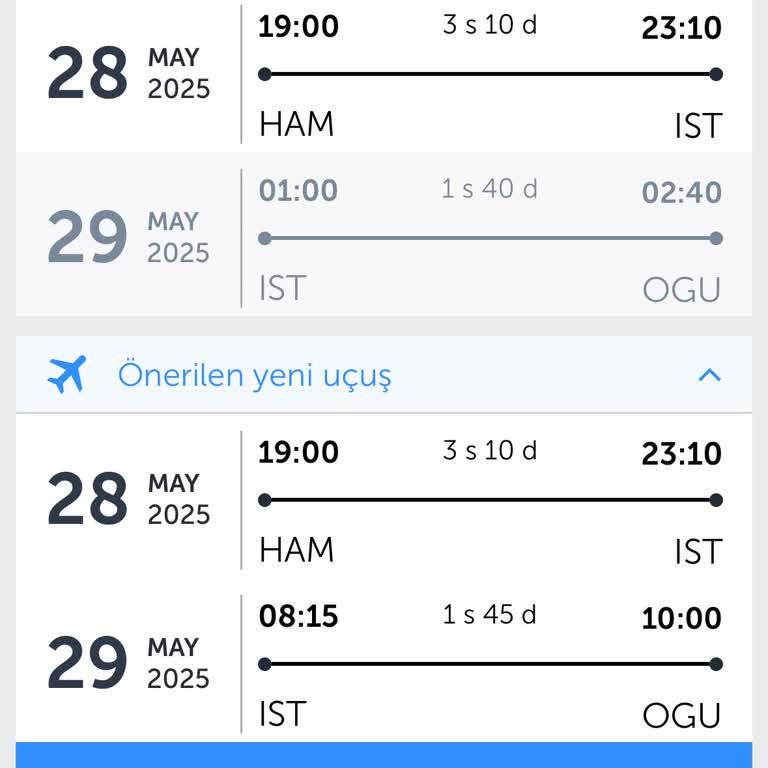 Uçuş Ertelemesi Ve Ekstra Ücretle Mağdur Edildim