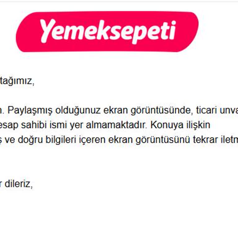 Yanlış Hesaba Yapılan Ödeme Ve Çözüm Eksikliği