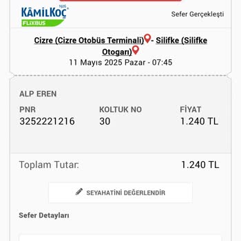 Otobüs Gelmedi, Para İadesi Yapılmadı