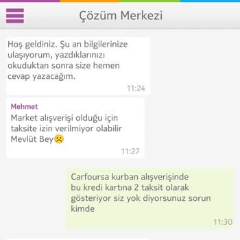 Carrefour SA'da Kurban Alışverişinde Taksit İmkanı Yanıltıcı Çıktı