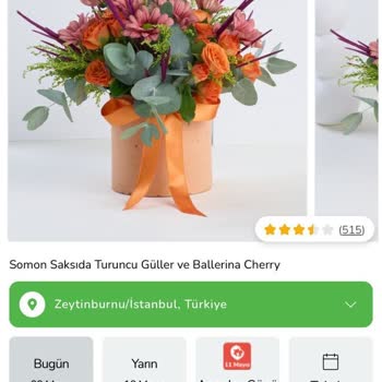 Anneler Günü Siparişimde Görselden Farklı Ve Kalitesiz Çiçek Gönderildi