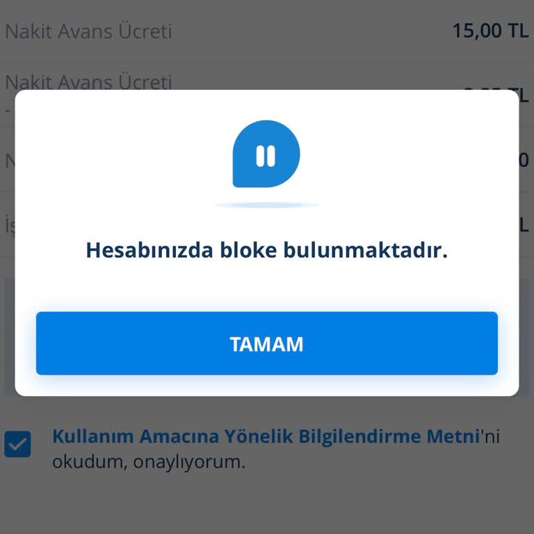Kredi Kartı Borcu Ödendi, Blokem Hâlâ Kaldırılmadı