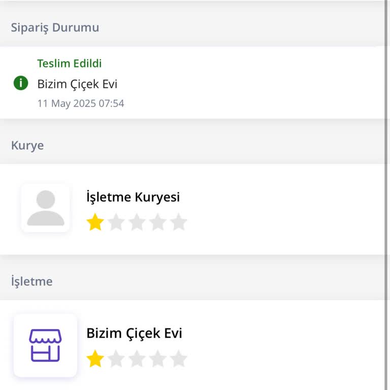 Getir'den Teslim Edilmeyen Sipariş Ve Yanıltıcı Bilgilendirme