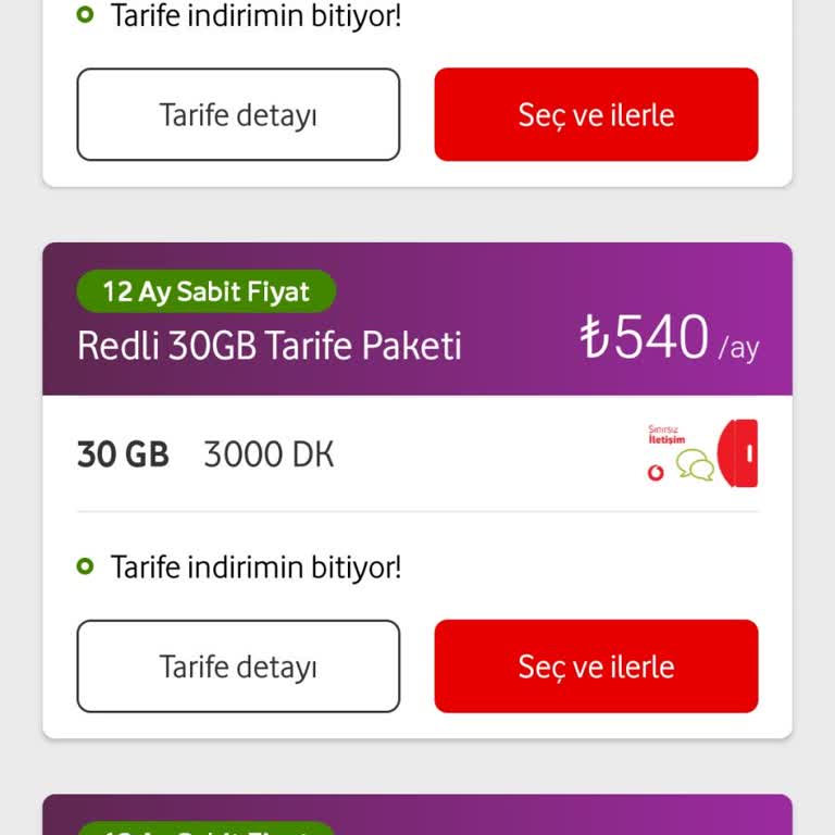 Vodafone'dan Uygun Teklif Alamıyoruz, Mağduriyetimiz Giderilsin