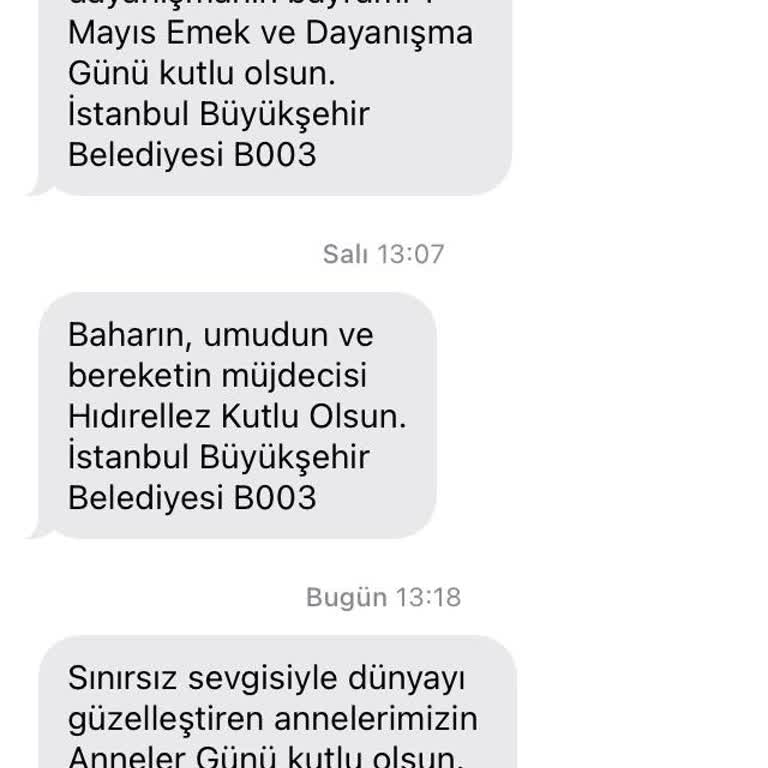İstemediğim SMS'lerin Numaramdan Kaldırılmasını Talep Ediyorum